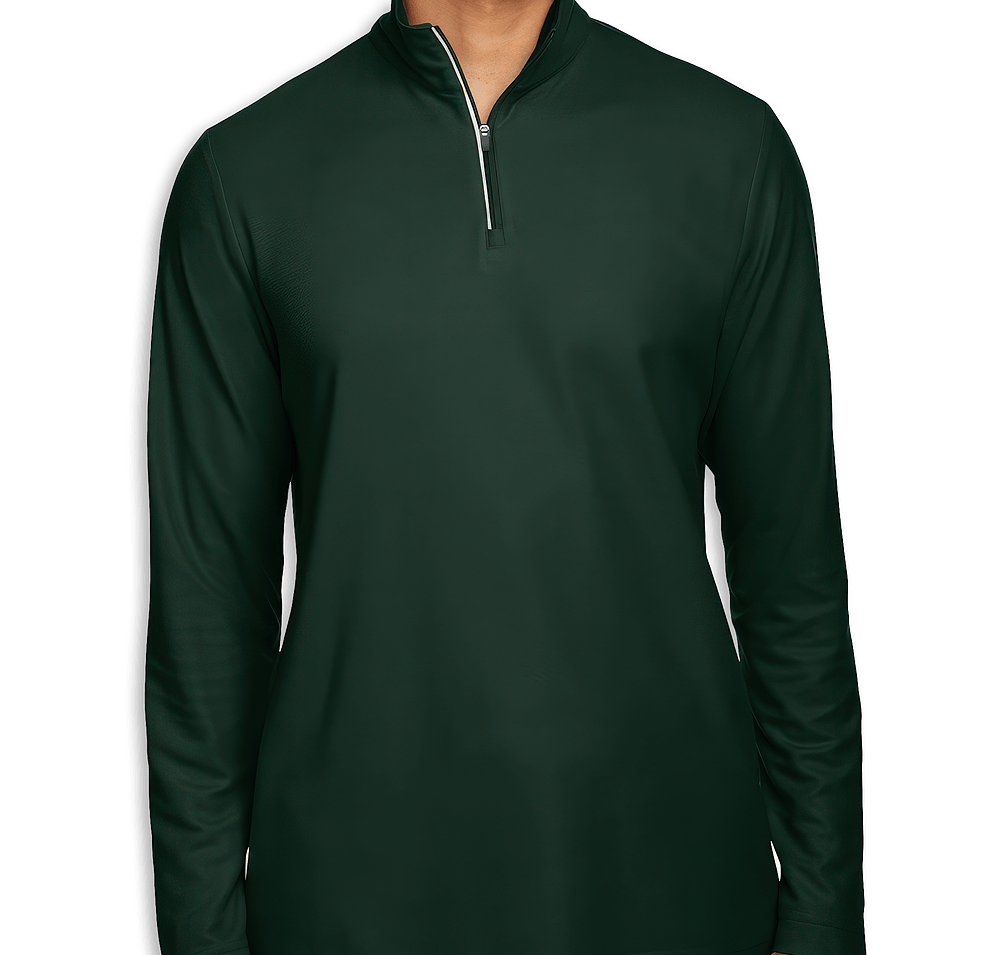 Core 365 Fusion ChromaSoft Pique Quarter Zip Sweatshirt -  Printed-default