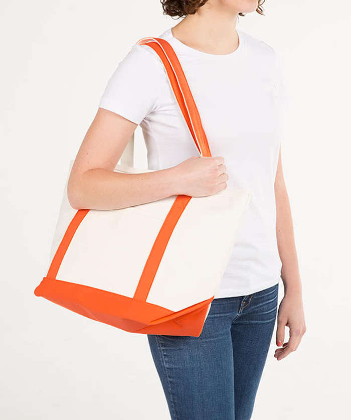 Large Premium Cotton Canvas Tote Bag