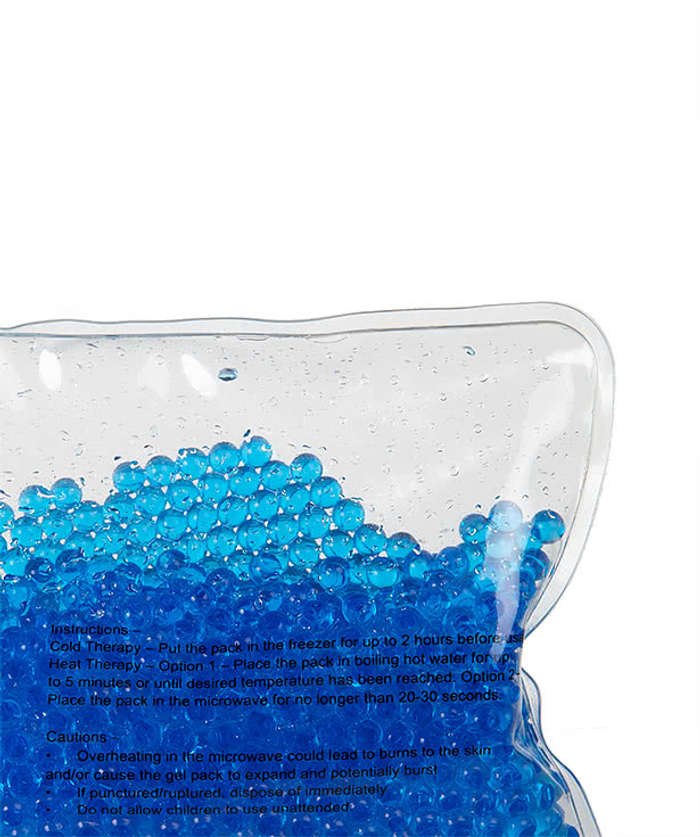Rectangle Hot/Cold Reusable Gel Beads Pack