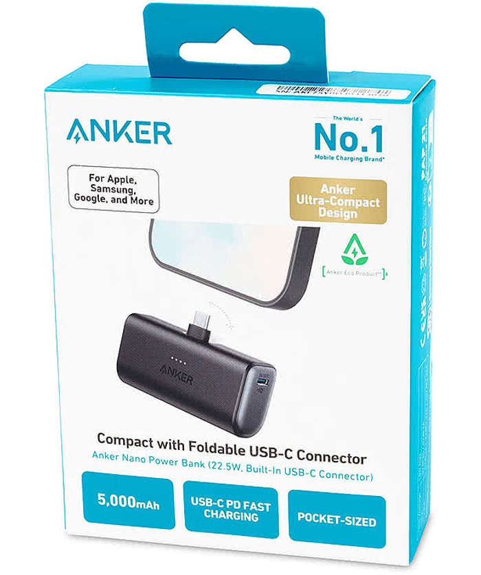 Custom Anker 5,000 mAh Nano Power Bank - Design Power Banks Online at  CustomInk.com