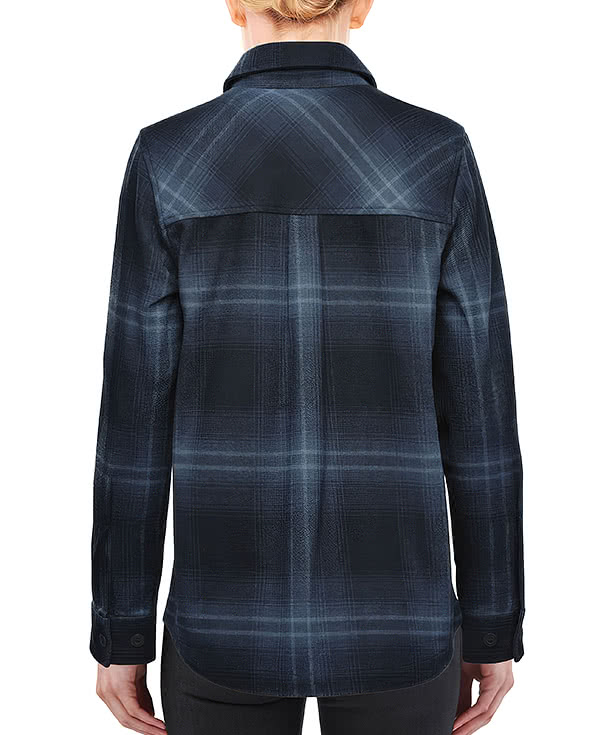 Stormtech Women's Highland Recycled Plaid Shirt Jacket