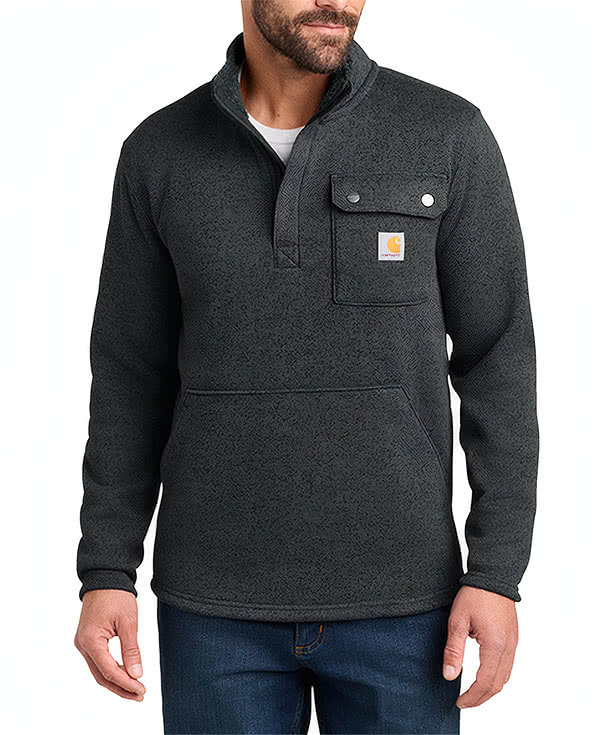 Carhartt Midweight Snap Pocket Quarter Zip Sweatshirt