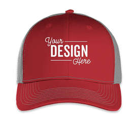 Outdoor Cap Ultimate Trucker Hat - Color: Cardinal / Gray