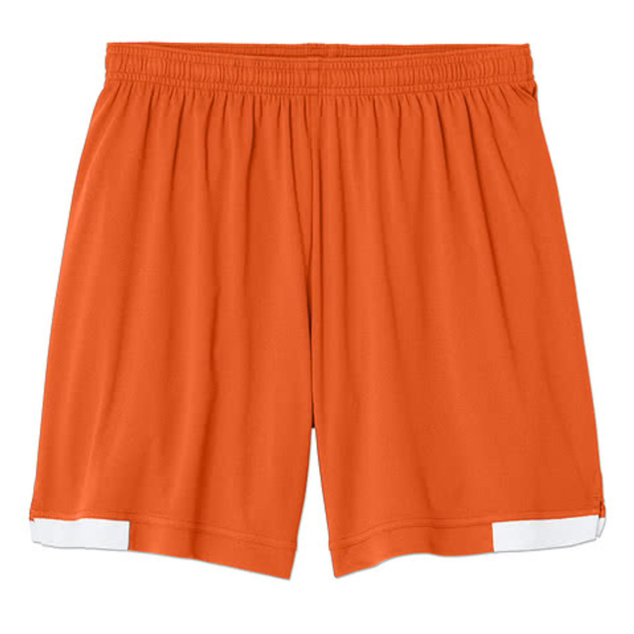 Sport-Tek Club Recycled Performance Shorts in White / Black