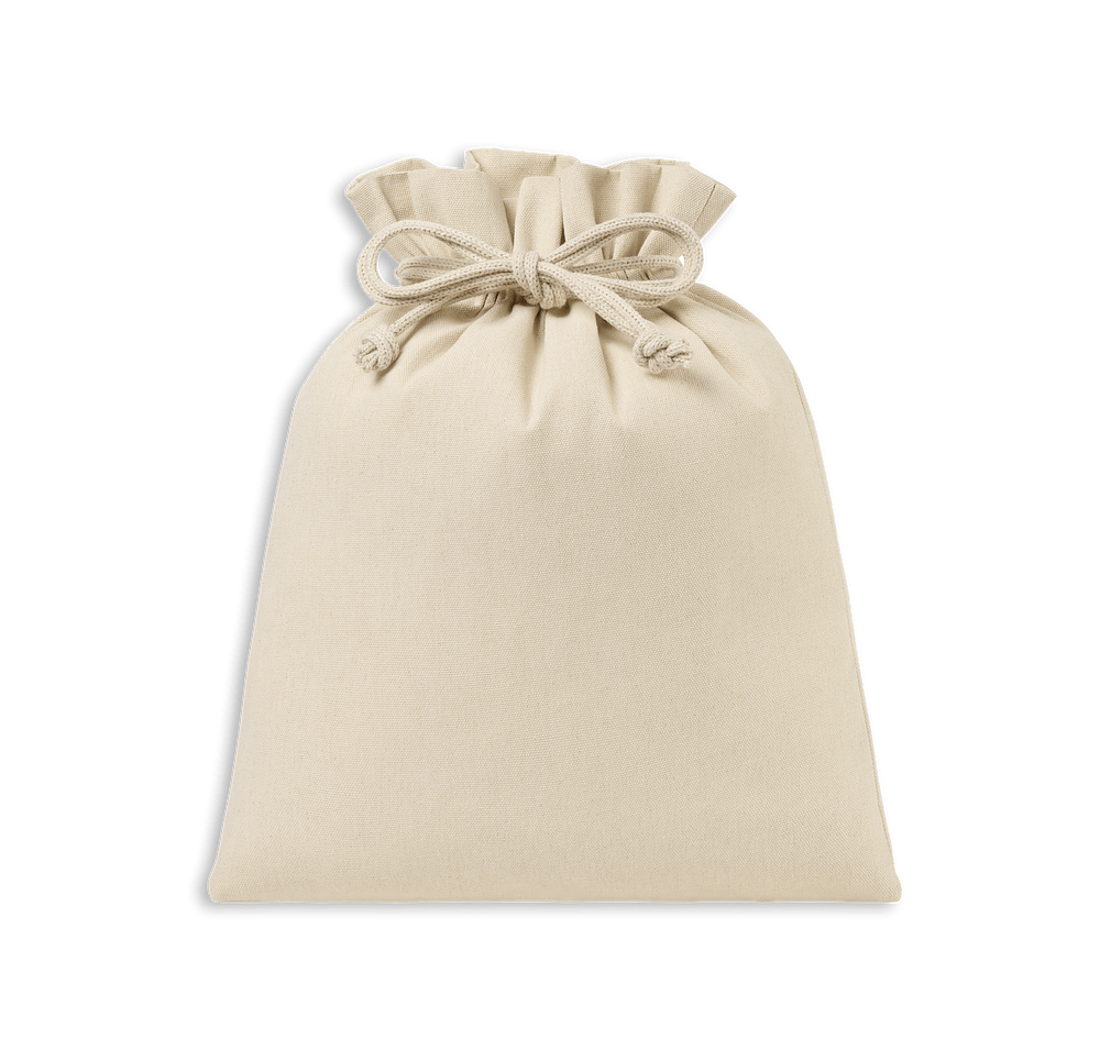 Large Canvas Drawstring Gift Bag-default