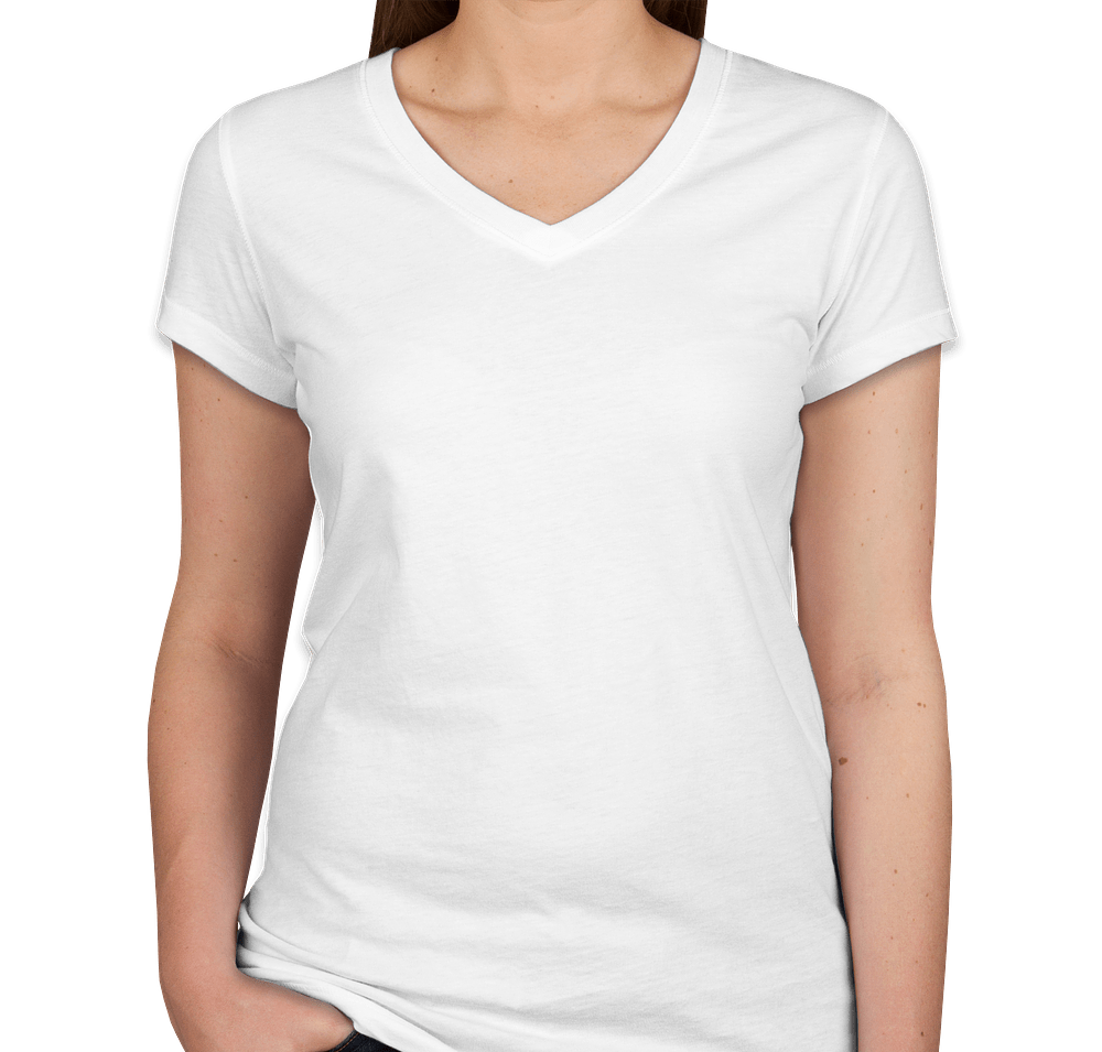 Canada - Bella + Canvas Women's Slim Fit Jersey V-Neck T-shirt-default