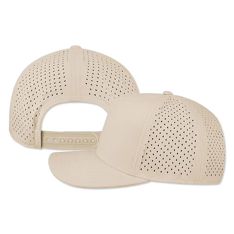Legacy Cut Above Perforated Snapback Baseball Hat - Embroidered
