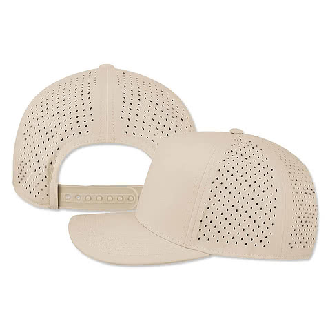Legacy Cut Above Perforated Snapback Baseball Hat - Printed