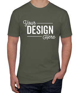 Next Level USA-Made Jersey T-shirt - Color: Military Green