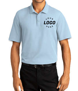 Port Authority SuperPro React Polo - Embroidered - Color: Cloud Blue
