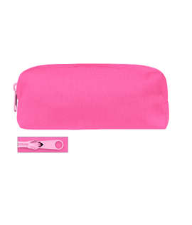 Small Canvas Pencil Case - Color: Drama Queen / Tickled Pink