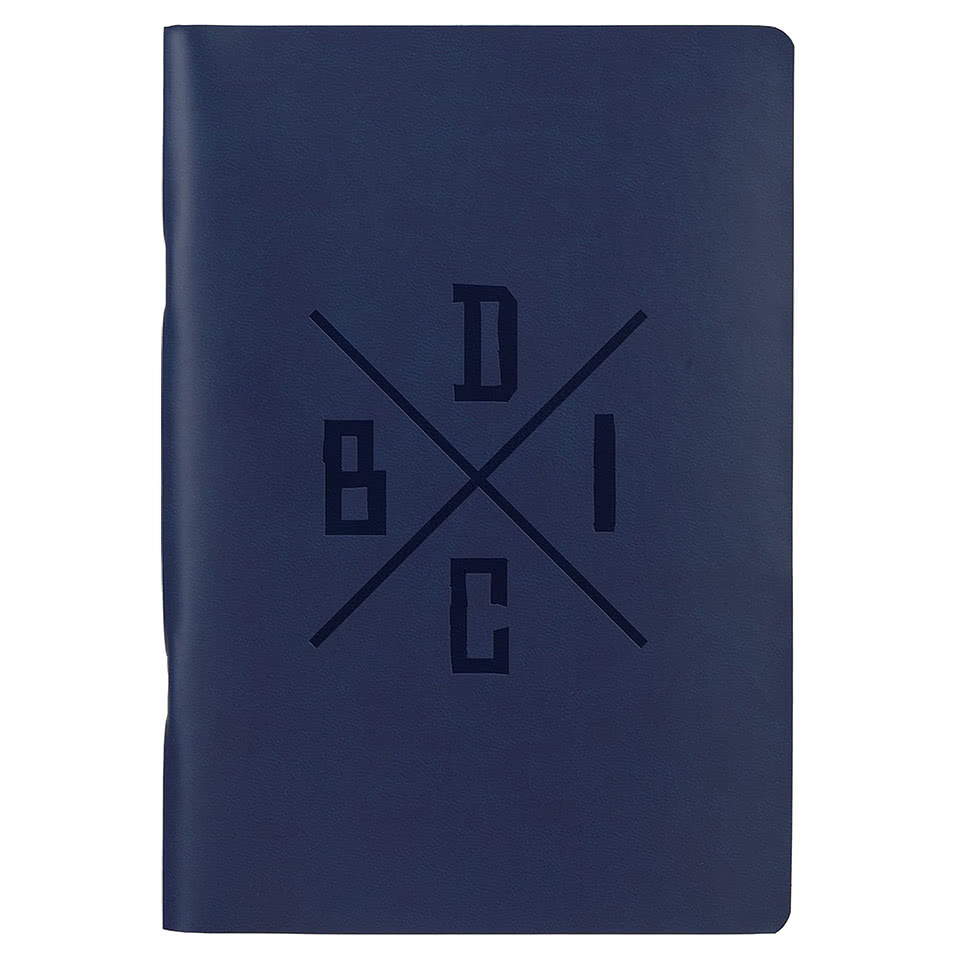 Debossed Mano Slim Meeting FSC Recycled Soft Cover Notebook