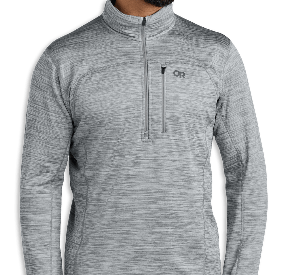 Outdoor Research Tech Grid Fleece Quarter Zip Sweatshirt-default