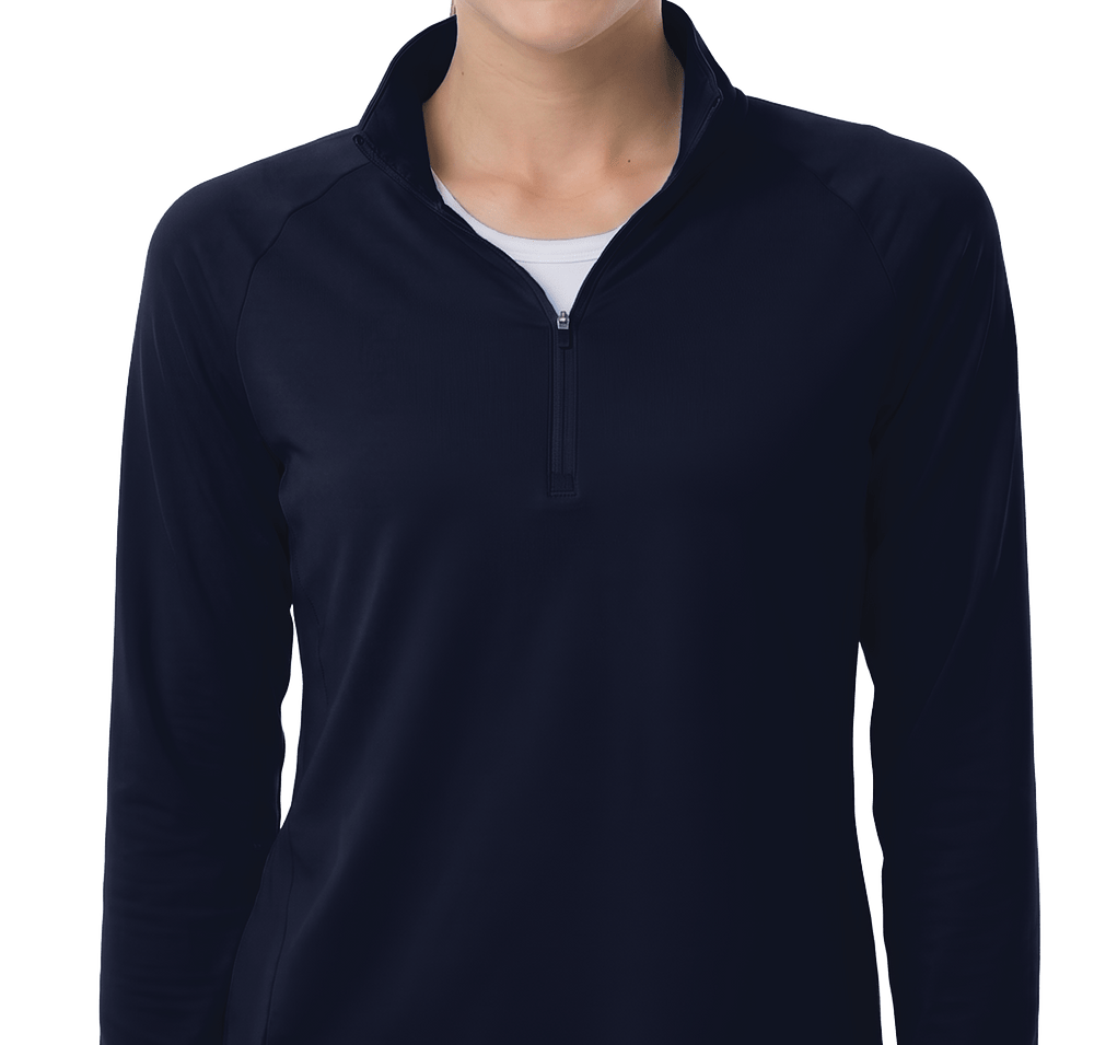 Puma Golf Women's Pure 2.0 Recycled Quarter Zip Performance Shirt-default