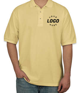 Port Authority Silk Touch Polo - Color: Banana