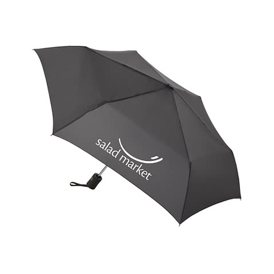 Full Color Shed Rain 43" Arc Auto-Open/Close Compact Umbrella in Navy