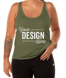 Alternative Apparel Women's Slinky Jersey Tank - Color: Army Green