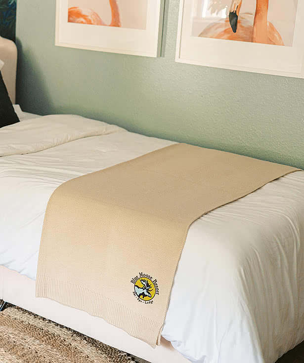 Sinclair Soft Knit Throw Blanket