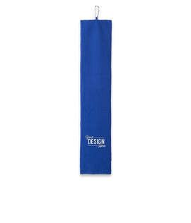 Port Authority Waffle Microfiber Golf Towel - Color: Royal
