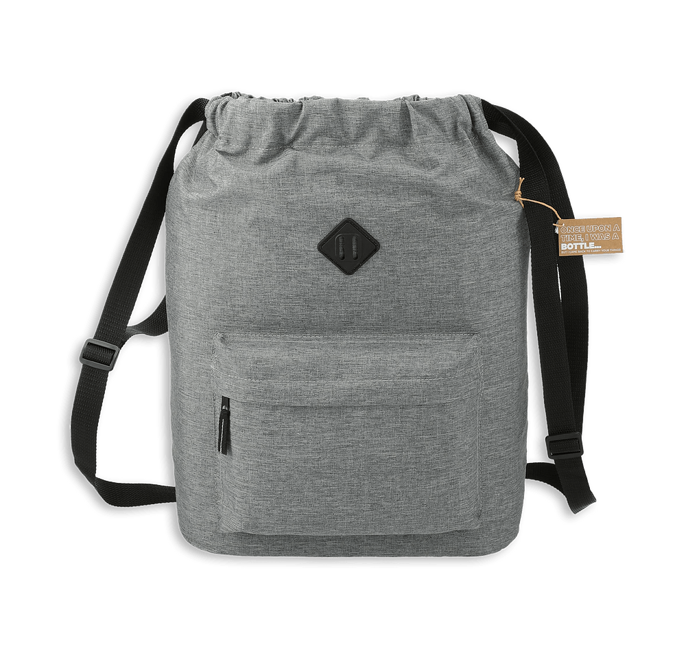 Essentials Recycled Insulated Drawstring Bag-default