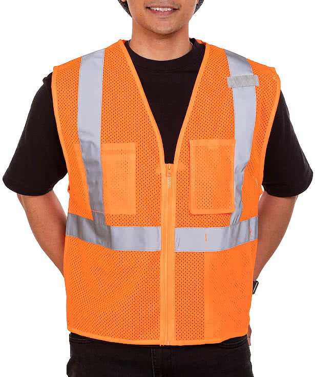 Kishigo Class 2 Ultra-Cool Pocket Mesh Safety Vest