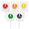 Individually Wrapped Fruit Flavored Lollipops
