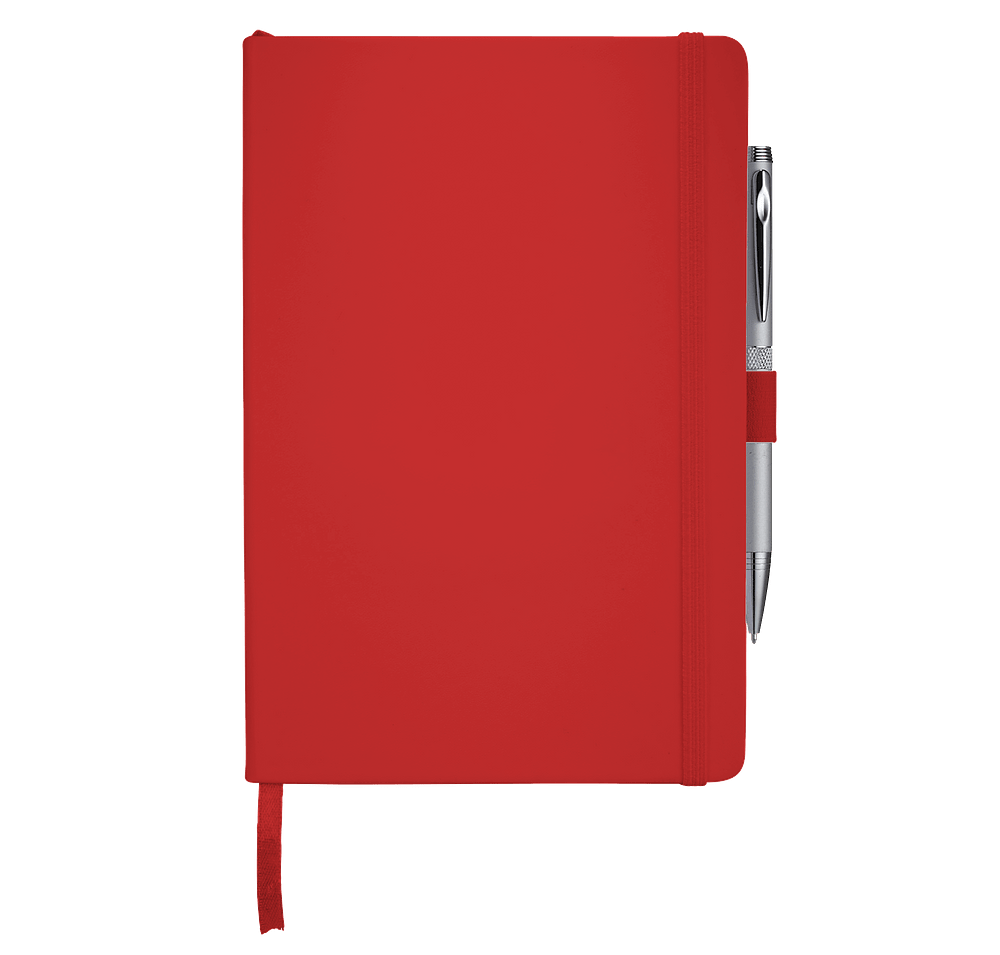 JournalBooks ® Debossed Nova Hard Cover Bound Notebook-default