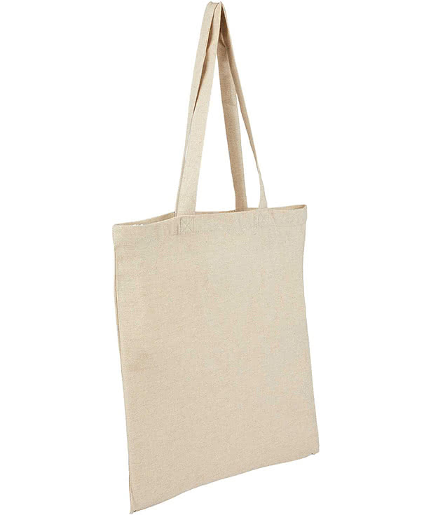 Recycled Cotton Twill Convention Tote Bag