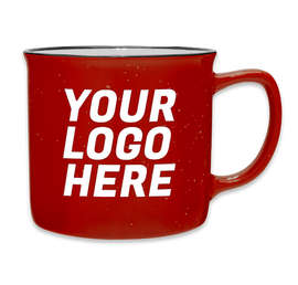 12 oz. Ceramic Speckled Camper Mug