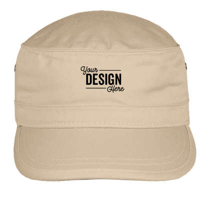 Econscious Organic Twill Military Hat - Oyster