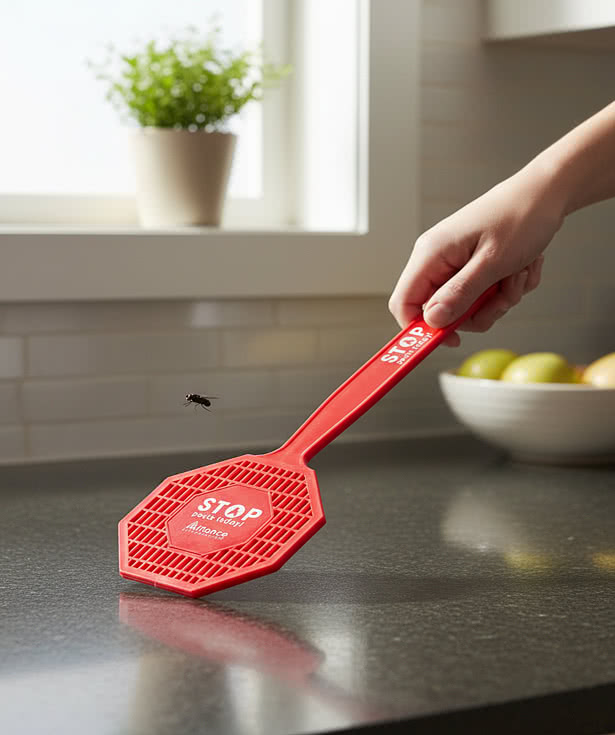 Stop Sign Fly Swatter