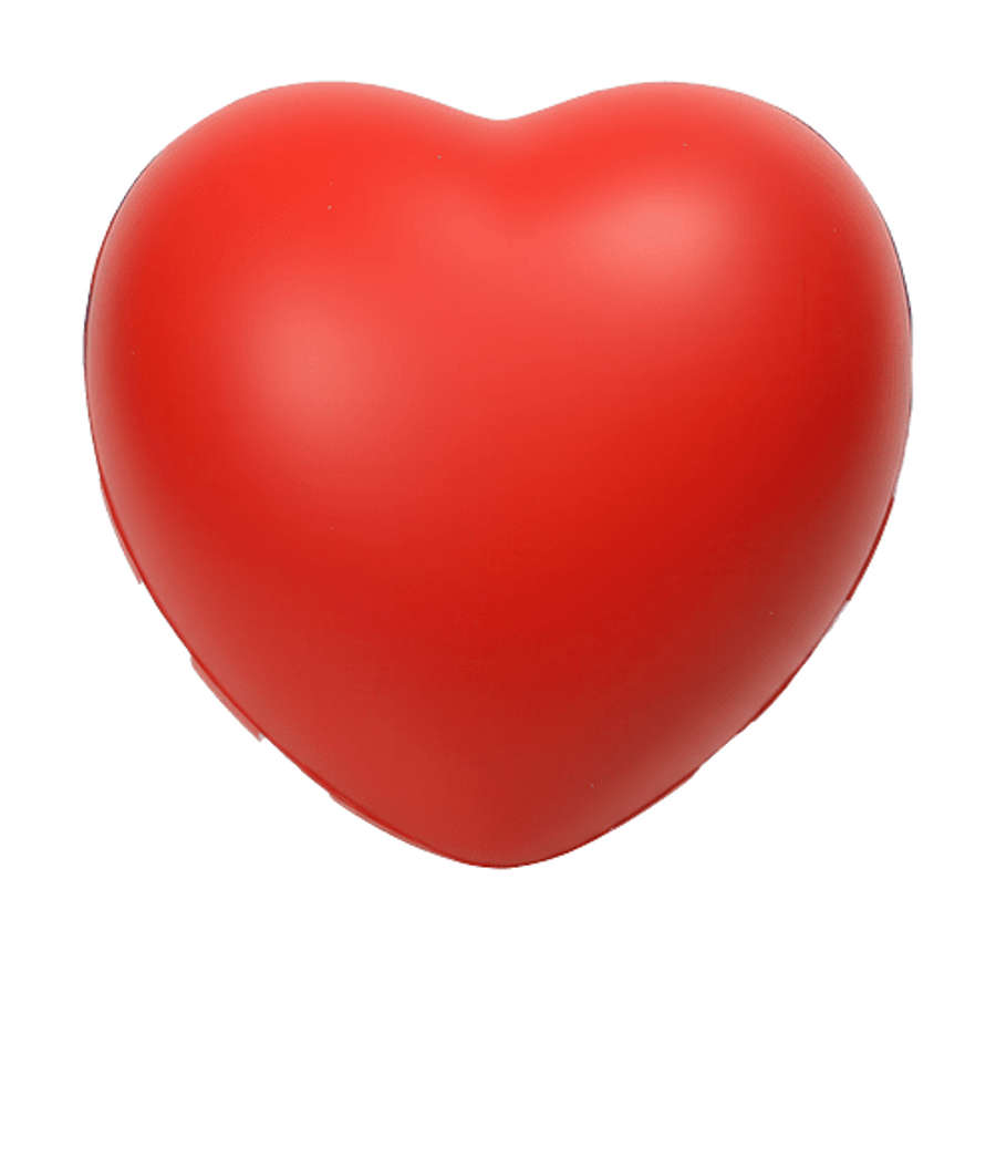 American Flag Heart Stress Reliever in Red/White/Blue