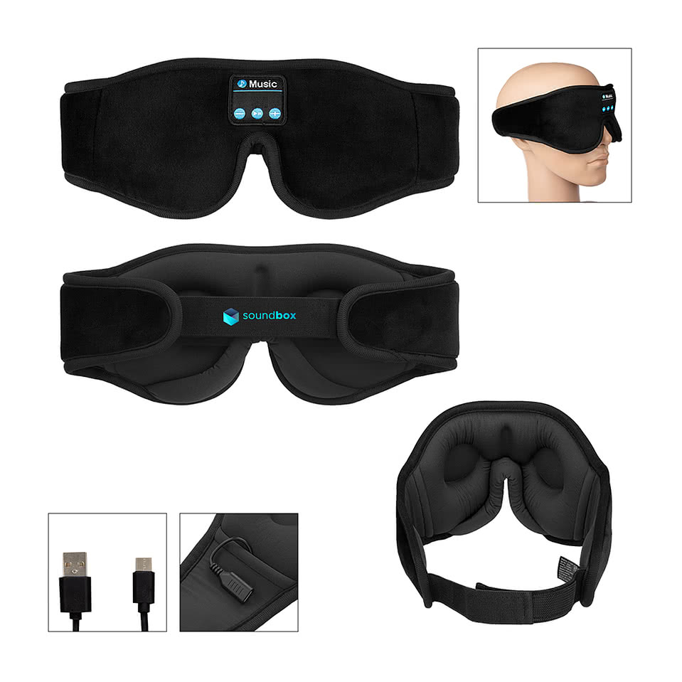 Lullaby Sleep Mask With Wireless Speakers