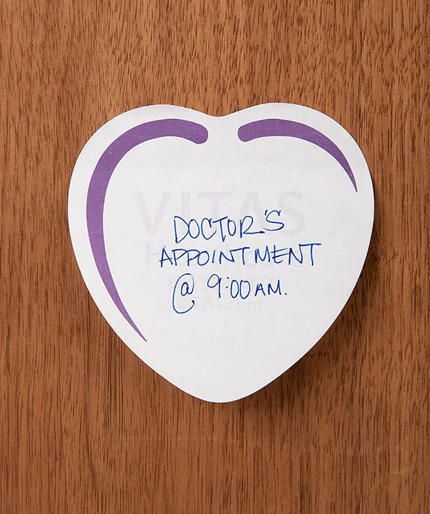 3M Heart Post-it® Note - 25 sheets/pad