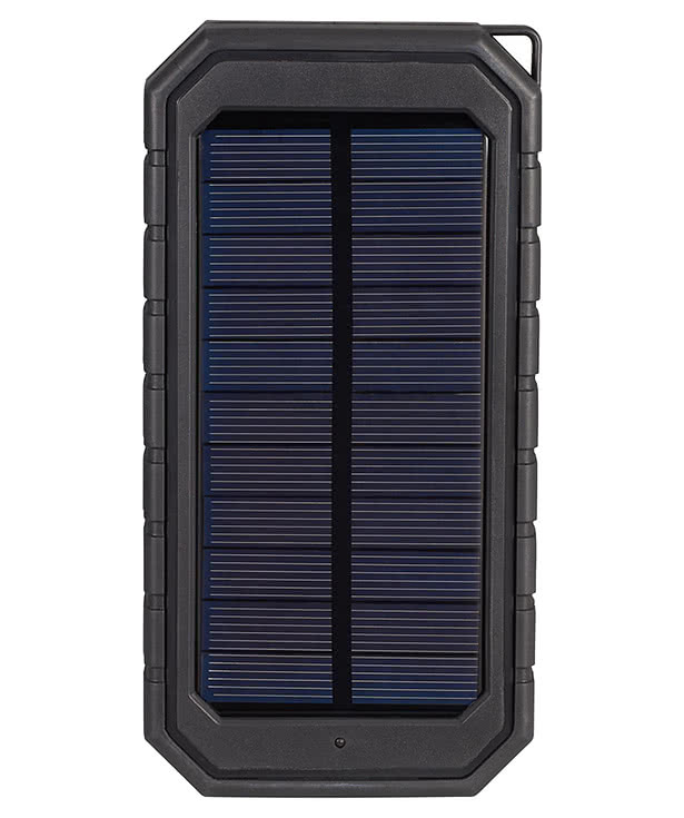 High Sierra® IPX 5 Solar Fast 10,000 mAh Portable Wireless Power Bank