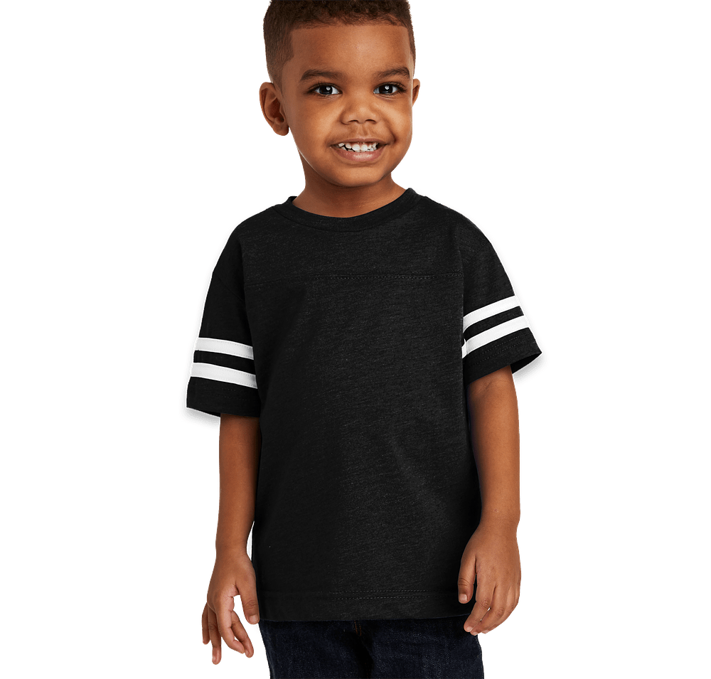 Rabbit Skins Toddler Varsity T-shirt-default