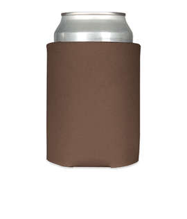 Full Color Photo Can Cooler - Color: Brown
