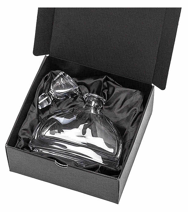 Laser Etched 24 oz. Dalkeith Decanter with Lid