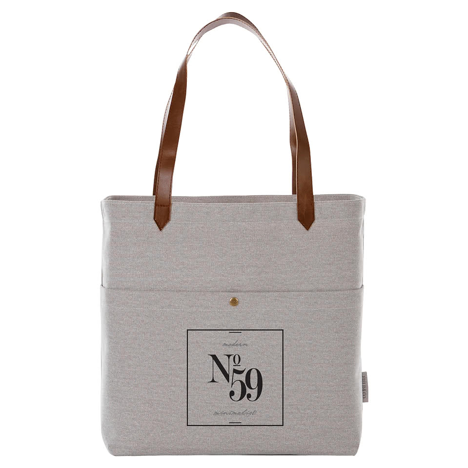Field & Co. Cotton Canvas Book Tote Bag