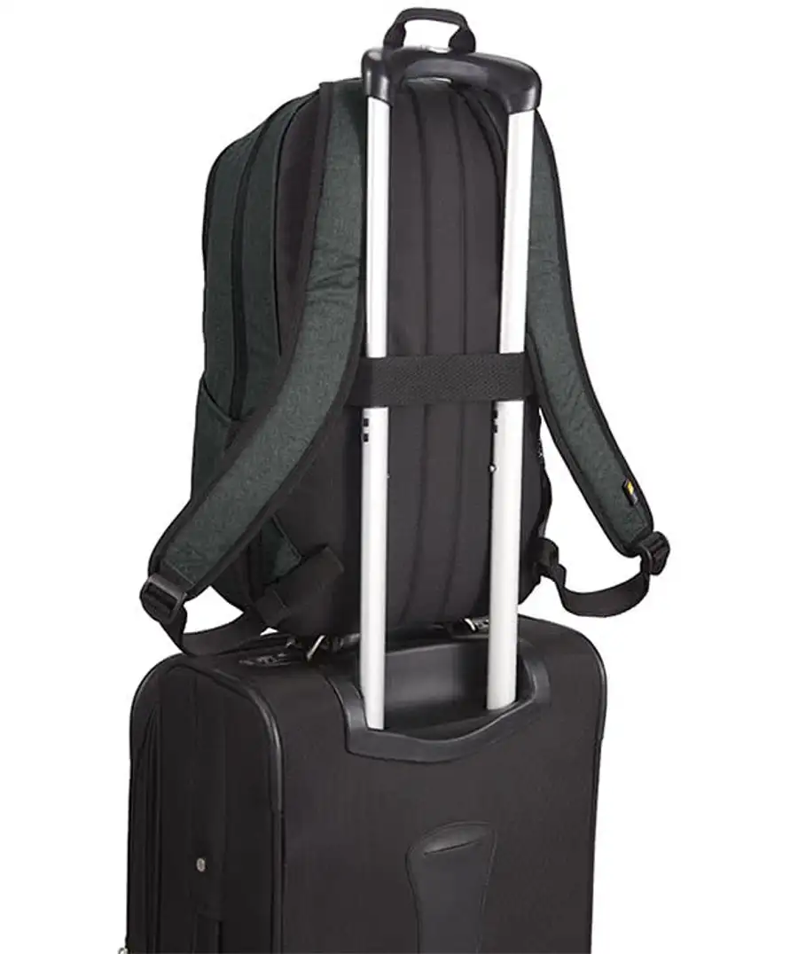 15 laptop backpacks case MacCase 15" MacBook Pro Backpack Black padded laptop pocket that protects a laptop up to 15.6 Includes large capacity main compartment easily stores folders Custom Case Logic ERA 15"