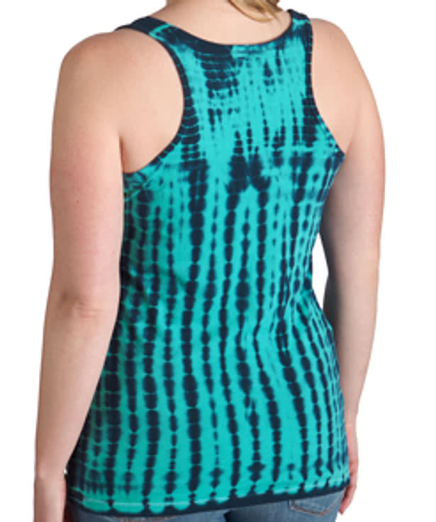 District Girly Tie-Dye Racerback Tank