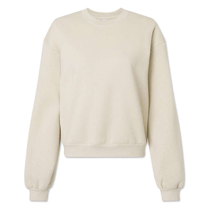 American Apparel Women's ReFlex Fleece Crewneck Sweatshirt