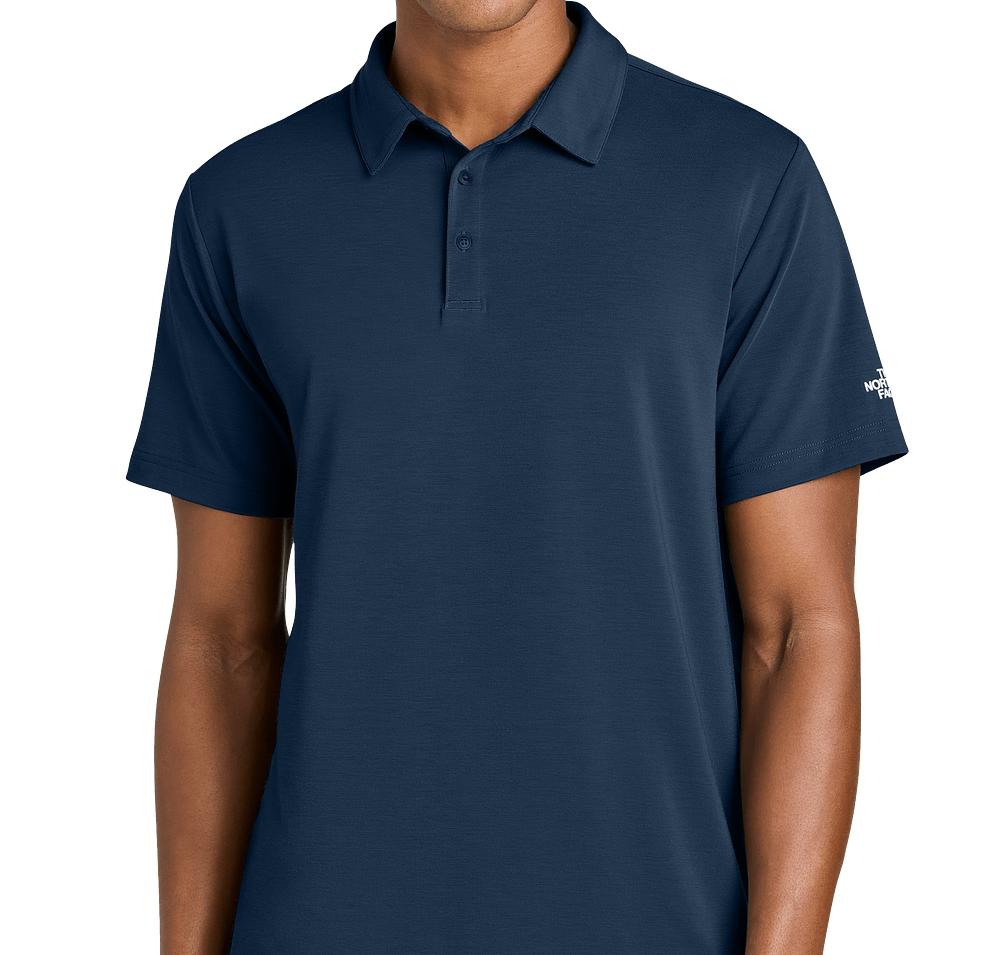 The North Face Canyon Crest Recycled UPF 40+ Performance Polo - Printed-default