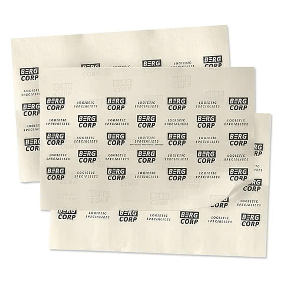Full Color 20" x 30" Tissue Paper in White