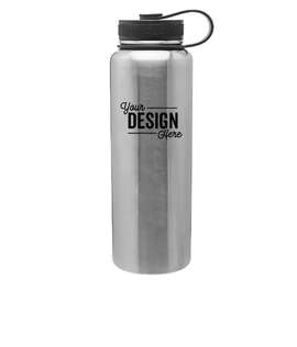 40 oz. h2go Venture Copper Vacuum Insulated Water Bottle - Color: Stainless