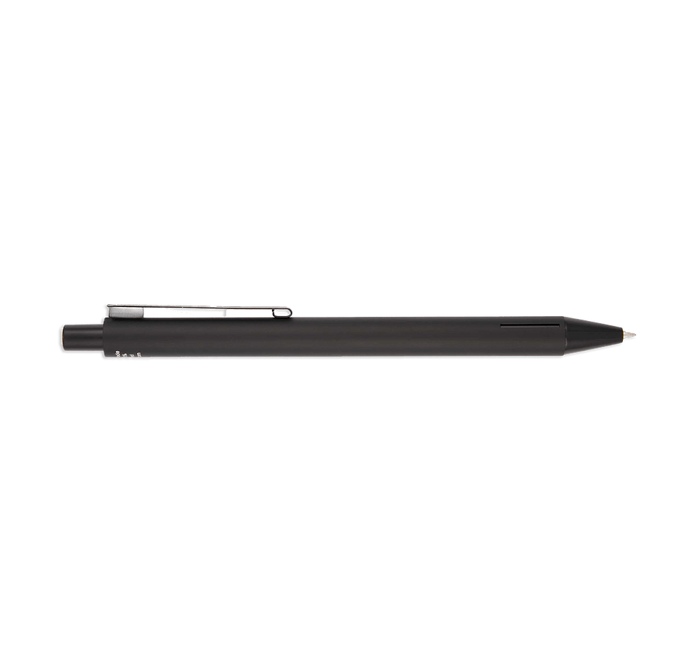 Full Color Halo Soft Touch Recycled Aluminum Gel Pen (black ink)-default