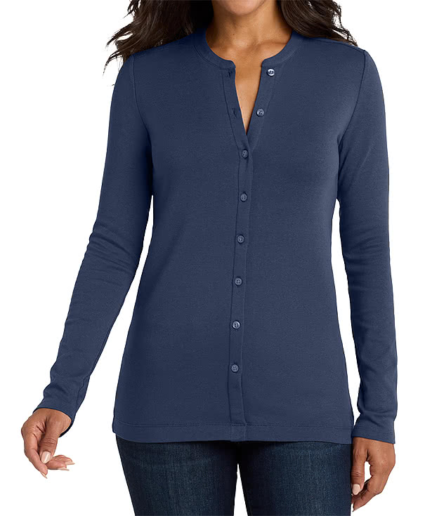 Port Authority Women's Concept Stretch Button-Front Cardigan