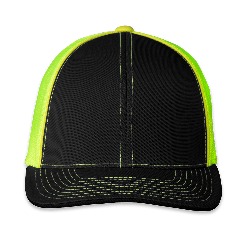 Pacific Headwear Snapback Trucker Hat - Embroidered-default