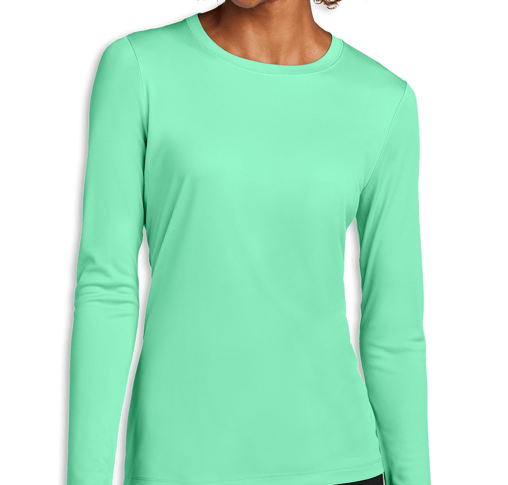 Sport-Tek Women's UPF 50 Long Sleeve Performance Shirt-default