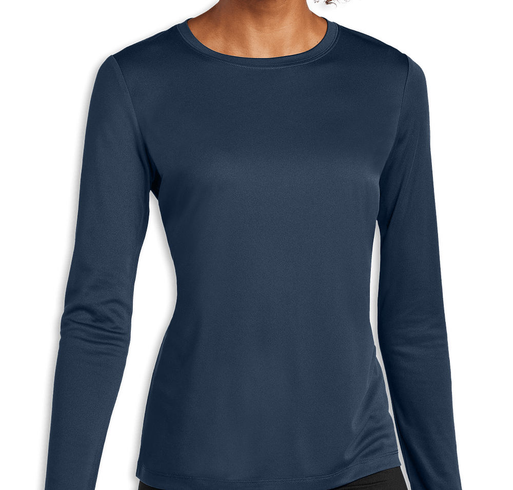 Sport-Tek Women's UPF 50 Long Sleeve Performance Shirt-default